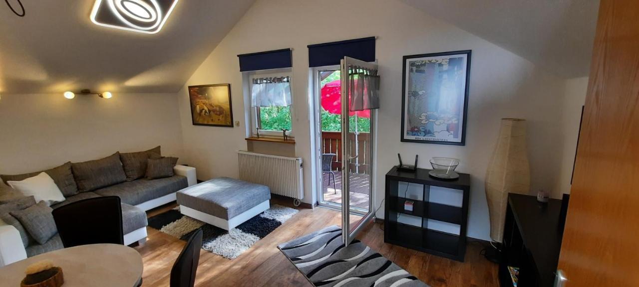 Ferienwohnung Wildgatter Grafenwiesen Eksteriør billede